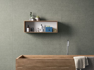 Напольное покрытие из керамогранита с эффектом ткани