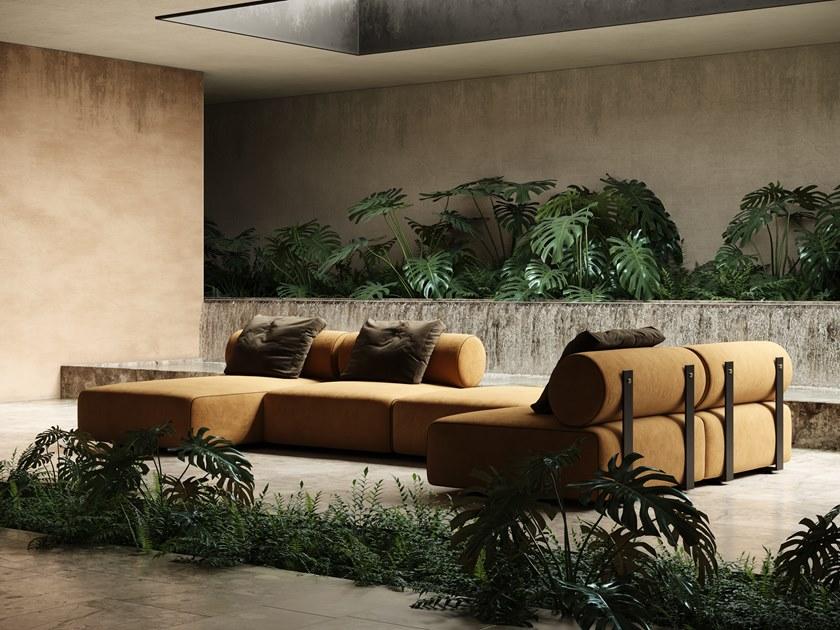 Domkapa Модульный тканевый диван с шезлонгом sun-id-1455511 - Вид №6