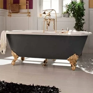 Ванна чугунная с ножками VRG 1915GR Gaia DUAL