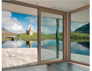 Fakro Французское окно из алюминия и дерева