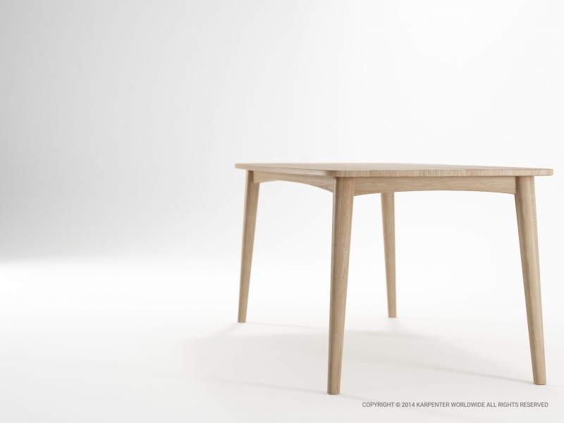 536_1069 Стол обеденный прямоугольный 180 Karpenter GRASSHOPPER - Вид №3