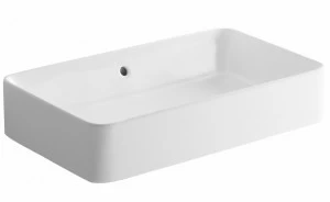 136339004 Накладная раковина на столешницу  прямоугольная Sanindusa