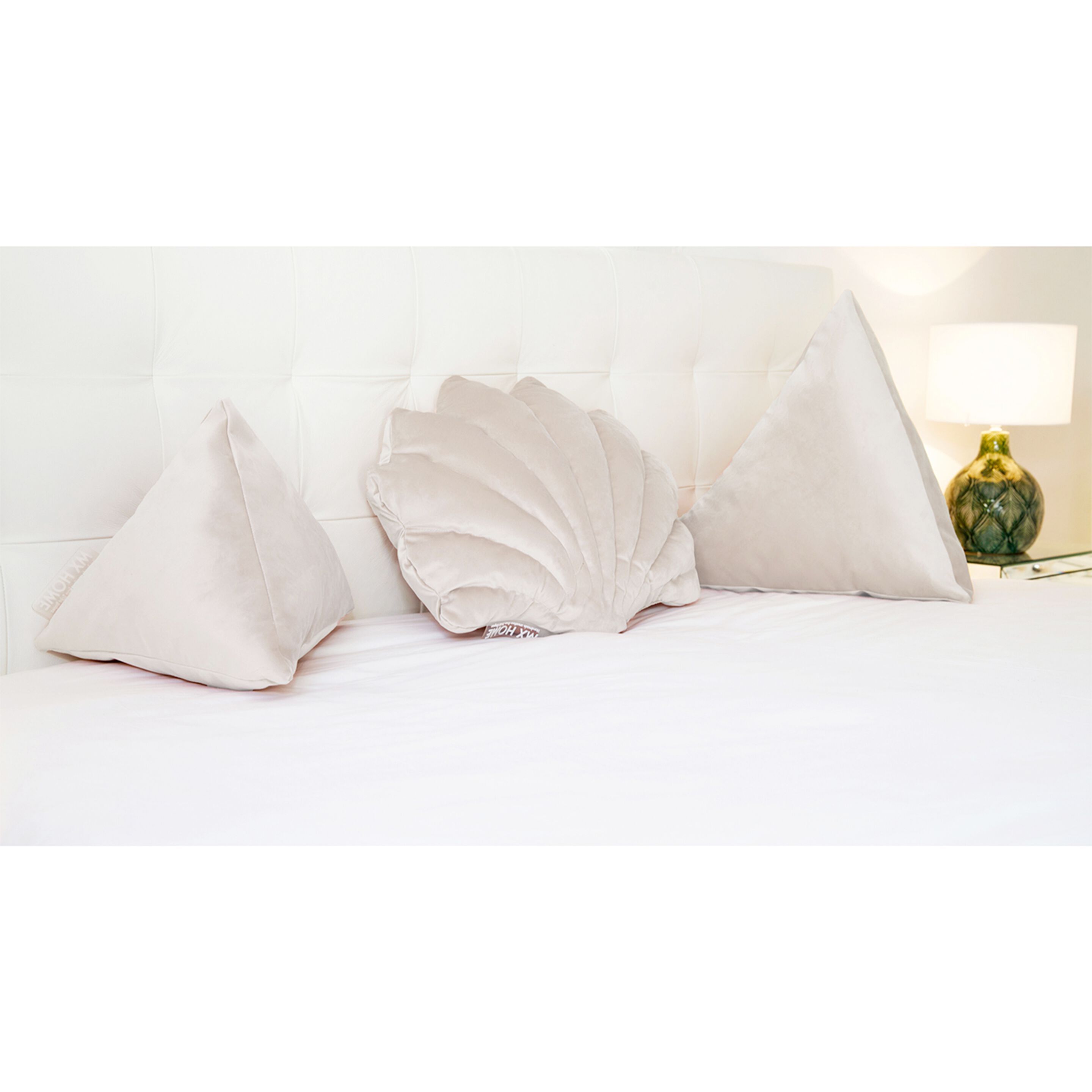 Бархатная однотонная подушка MX HOME Velours ARCH-00029473 - Вид №11