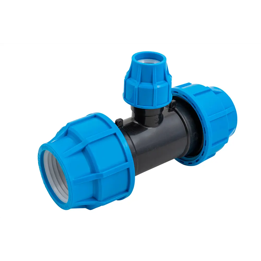 Тройник переходной ПНД Политэк 63x32x63 мм STLM-2152442