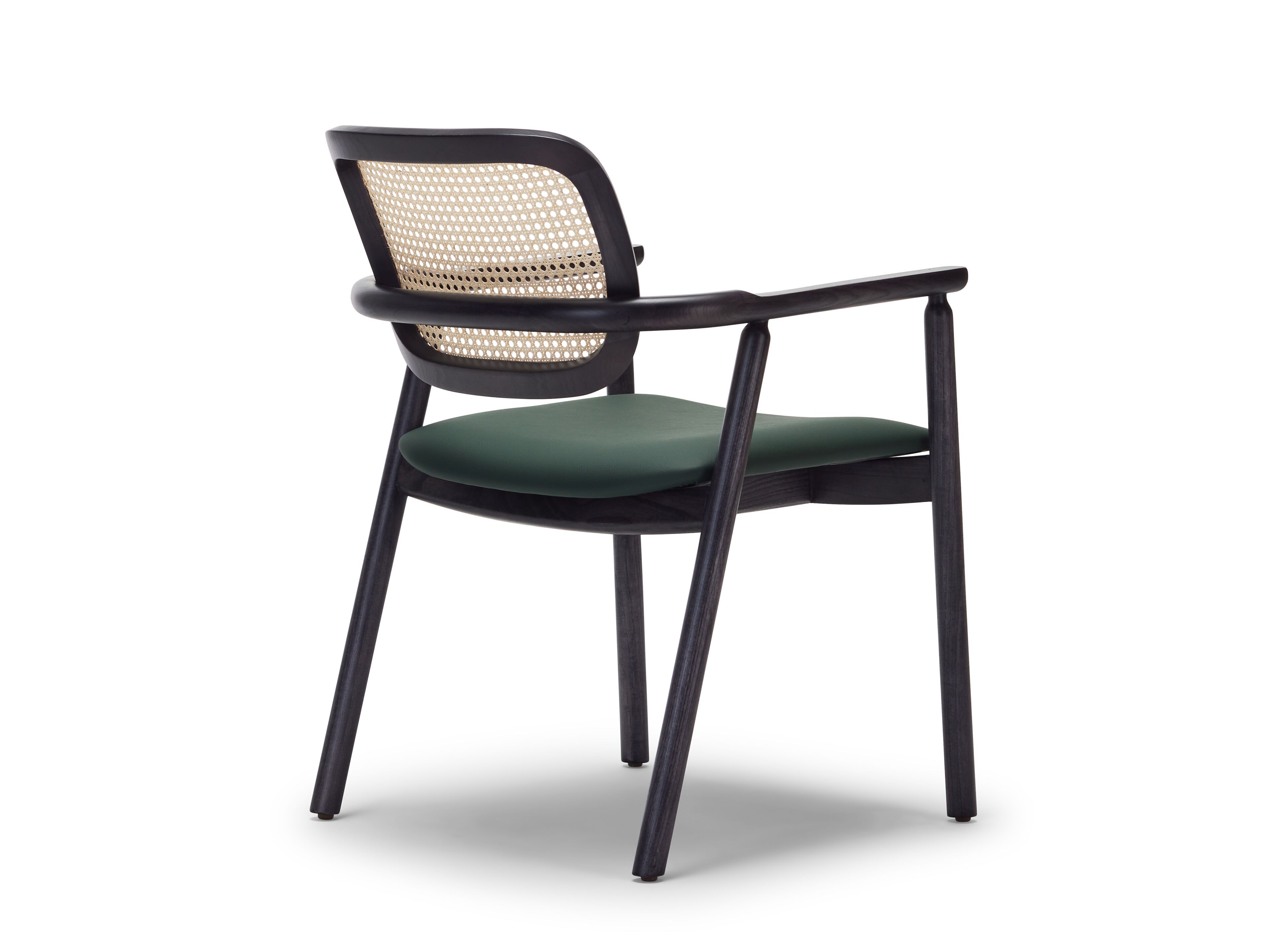 Стул из ясеня с подлокотниками и встроенной подушкой Papell Design гостиница ARCH-00136048 - Вид №2