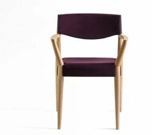 ALMA DESIGN Стул с обивкой и подлокотниками Virna