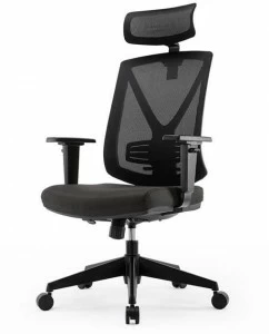 UE Chairs Офисный стул из 5-спицевой сетки с подголовником Miro