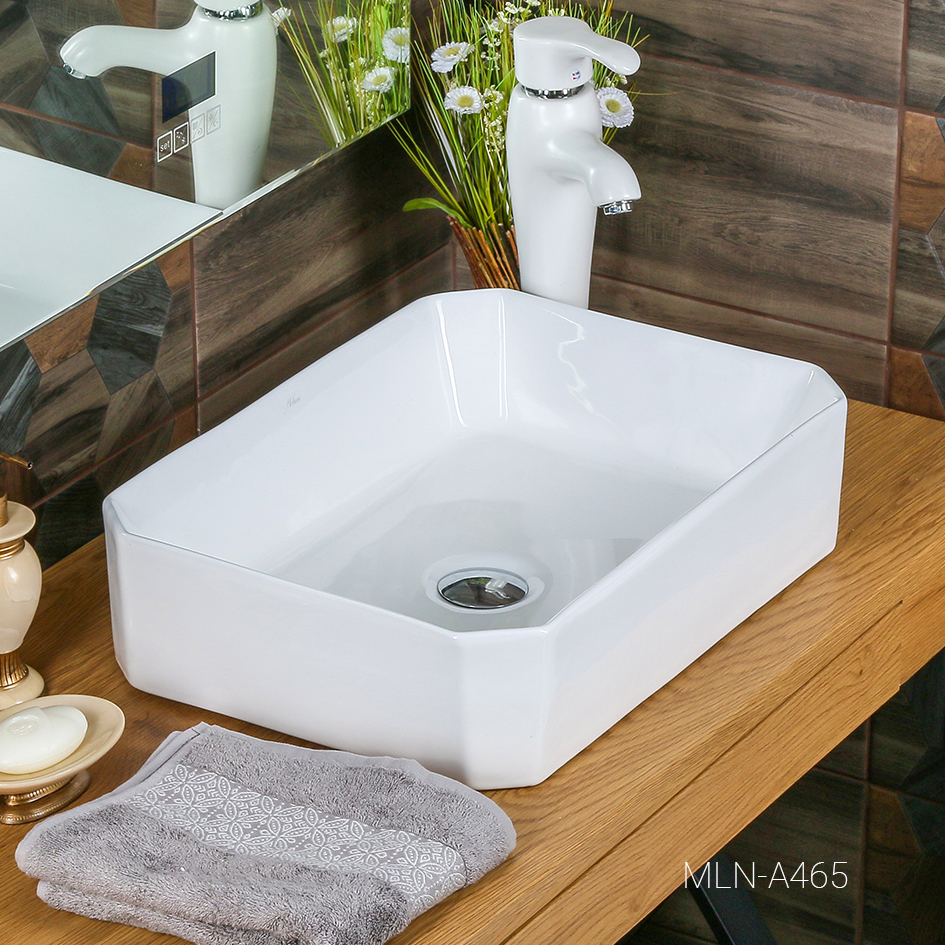 Накладная раковина melana mln-a465 A465-805