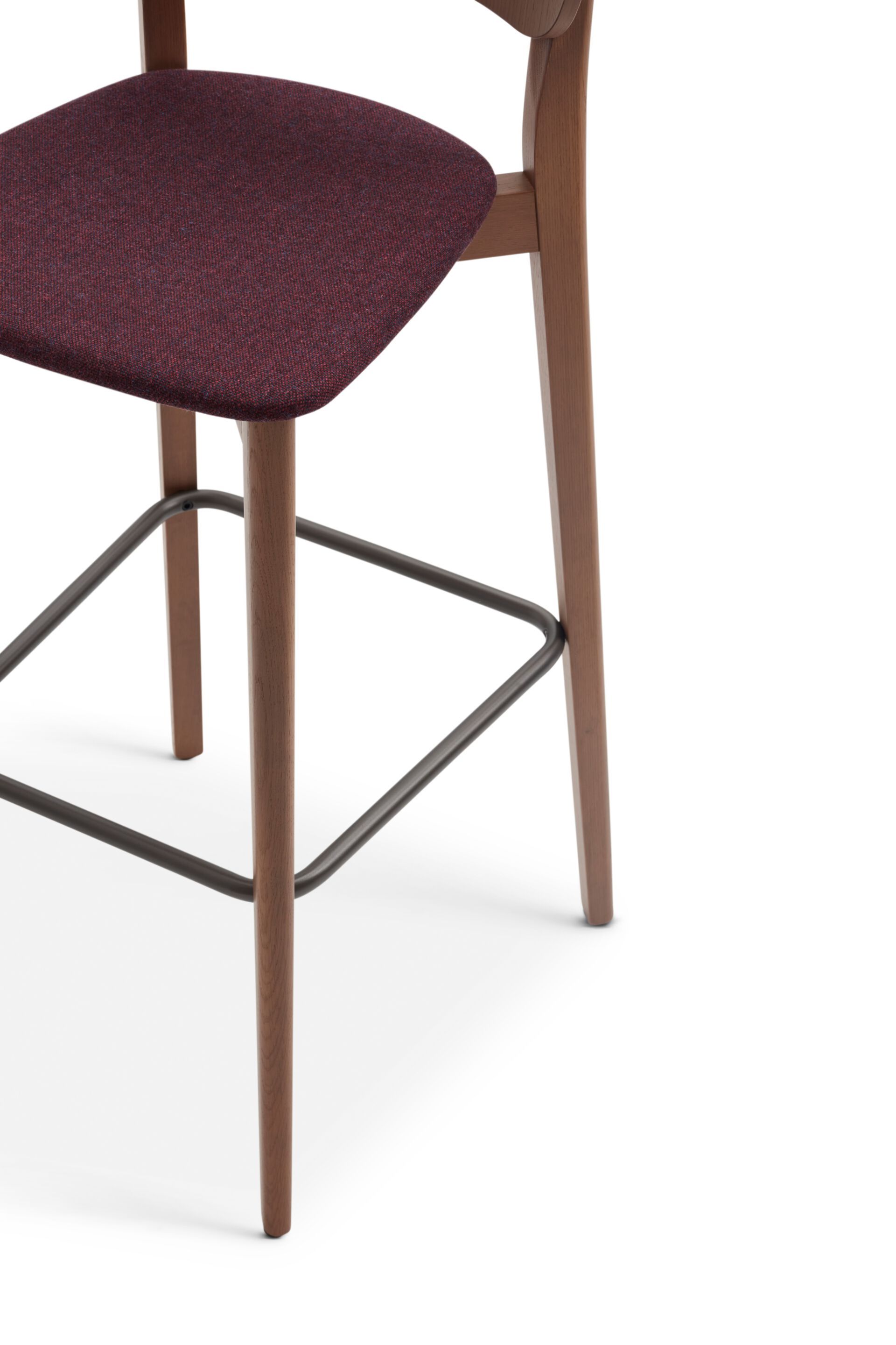 Высокий стул из бука с мягким сиденьем Origins 1971 RAMI 343 ARCH-00048654 - Вид №2