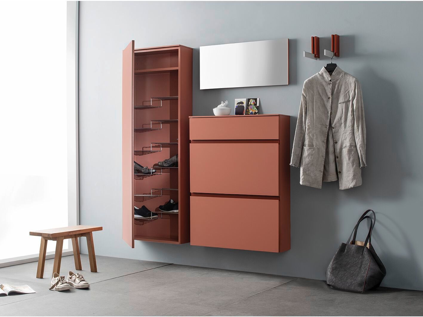 Шкаф от входа до стены Sudbrock Möbelhandwerk Tando ARCH-00047155 - Вид №1