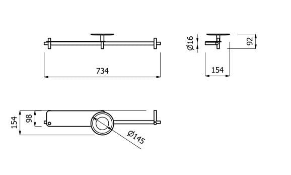 Модульная система ванной комнаты EVER Life Design бак ARCH-00102543 - Вид №18