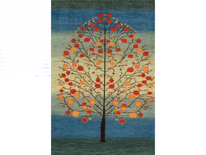 Прямоугольный шерстяной ковер на заказ Zollanvari Gabbehs Flora &amp ARCH-00130363