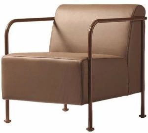 Capdell Кожаное кресло с подлокотниками Bridge