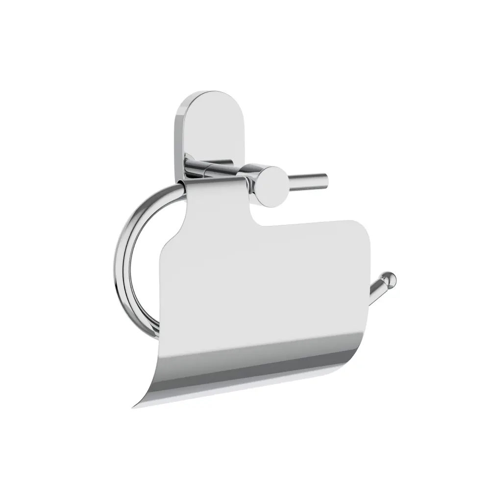 Держатель для туалетной бумаги LEMER Sava с крышкой в стиле неоклассика 89384400 STLM-1580840