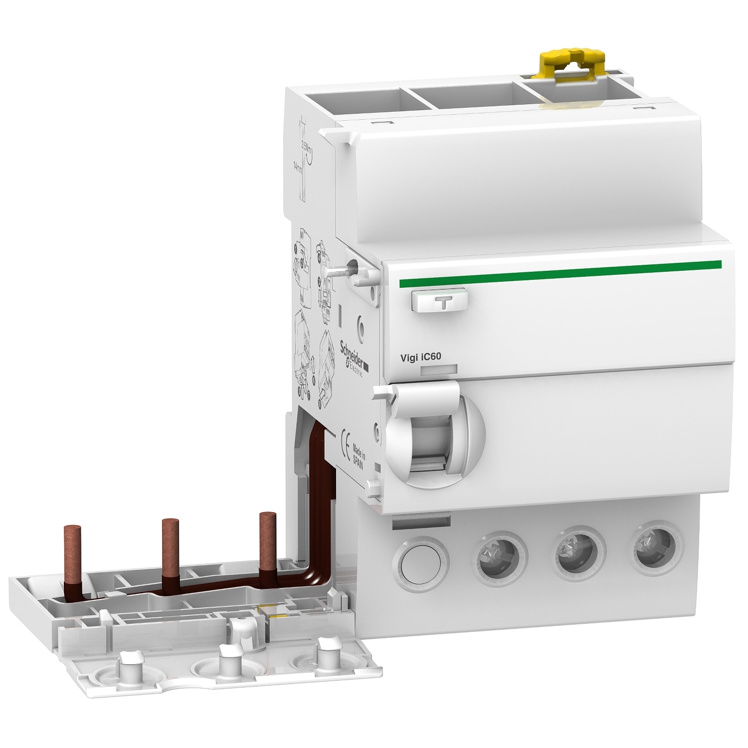 A9V16363 Дифференциальный блок Acti9 3P 63А 500мА (AC) Schneider Electric Acti 9 