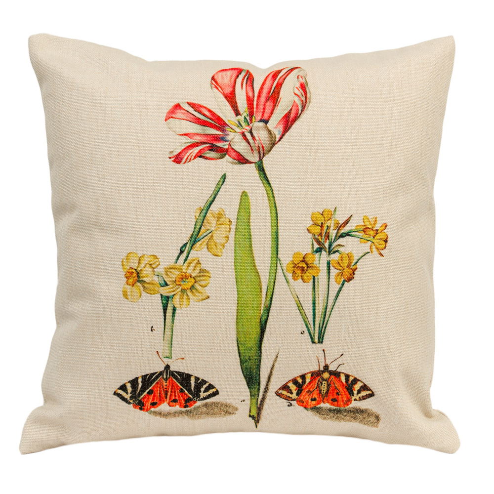 2719187 Интерьерная подушка «Ботаническое барокко», версия 5 Object Desire 