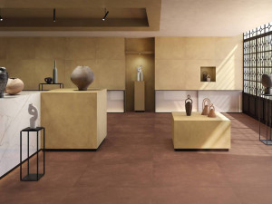 Напольное / керамогранит с металлическим эффектом