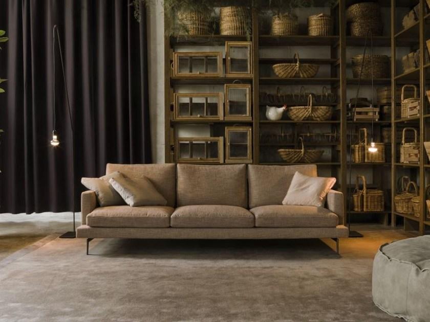 Verzelloni Секционный диван со съемным чехлом из ткани Larsen sun-id-1458754 - Вид №3