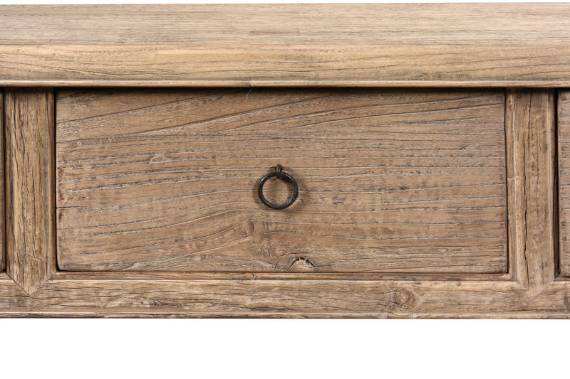 FUBR056 Винтажная консоль из вяза ijlbrown  - Вид №5