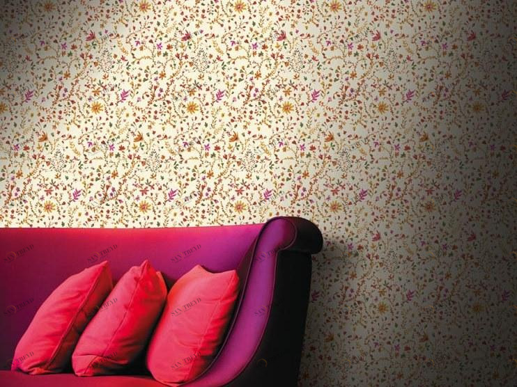 Jannelli&Volpi Флизелиновые обои с цветочными мотивами Jv 601 kerala sun-id-1469448