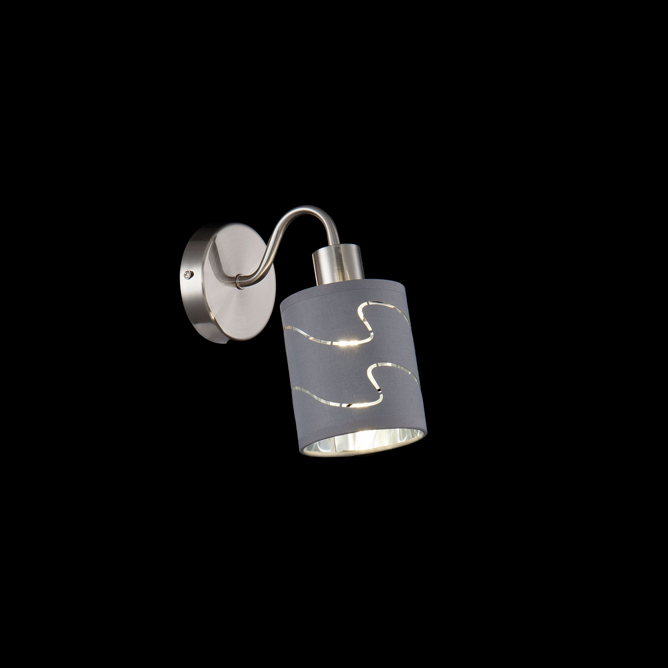 Бра настенное серебряное Joell FR5001WL-01N FREYA MODERN 00-3957463 Никель - Вид №1