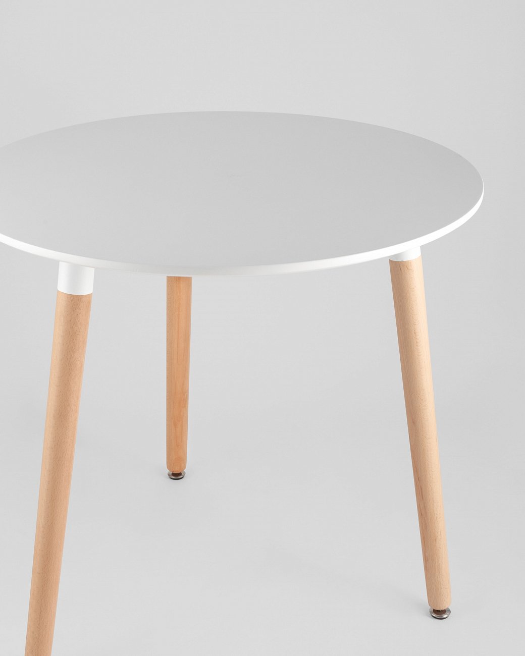 Стол обеденный круглый белый DST EAMES  00-3958822 Белый  - Вид №3