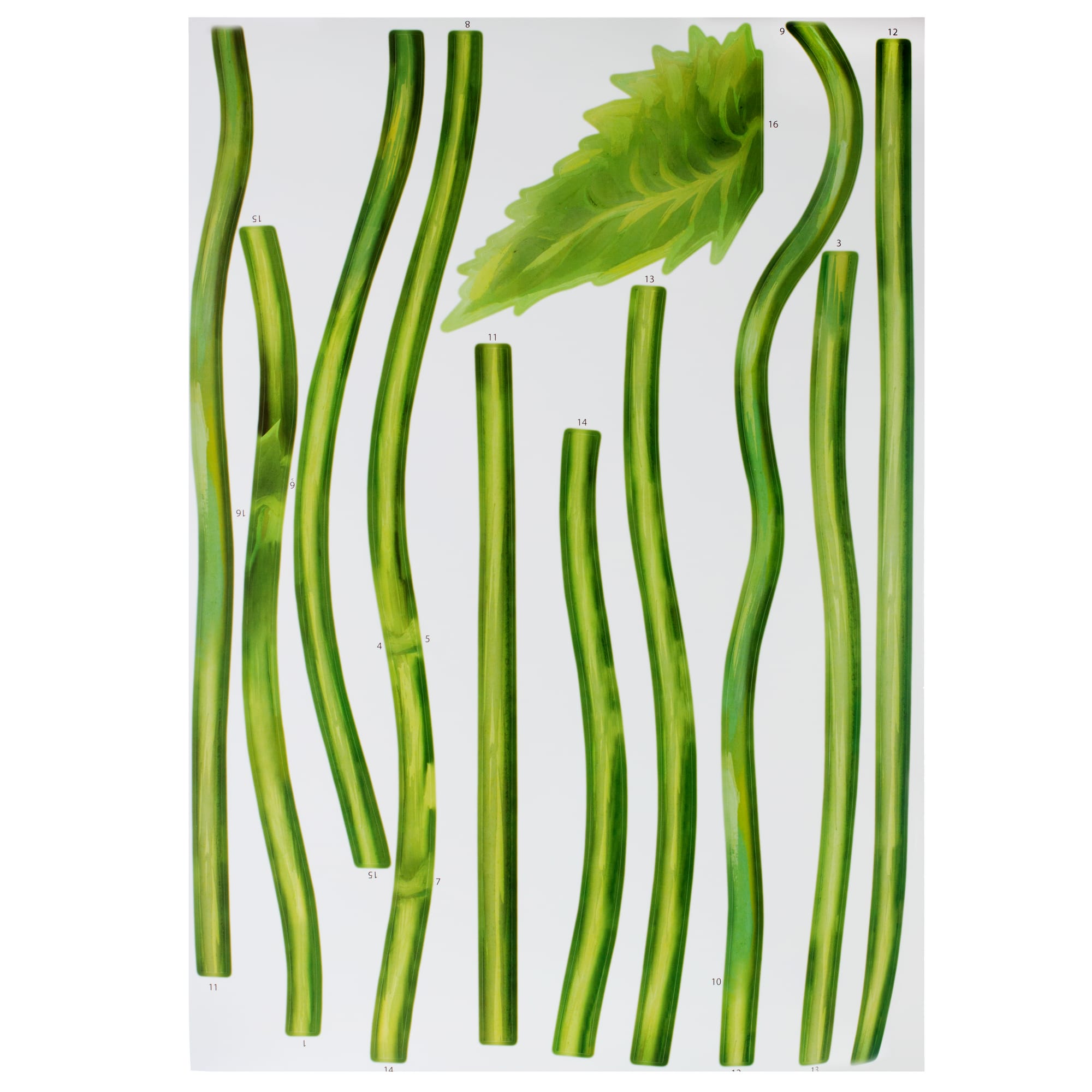 12103189 Наклейка «Маки» Декоретто, 3 шт Santreyd  - Вид №1