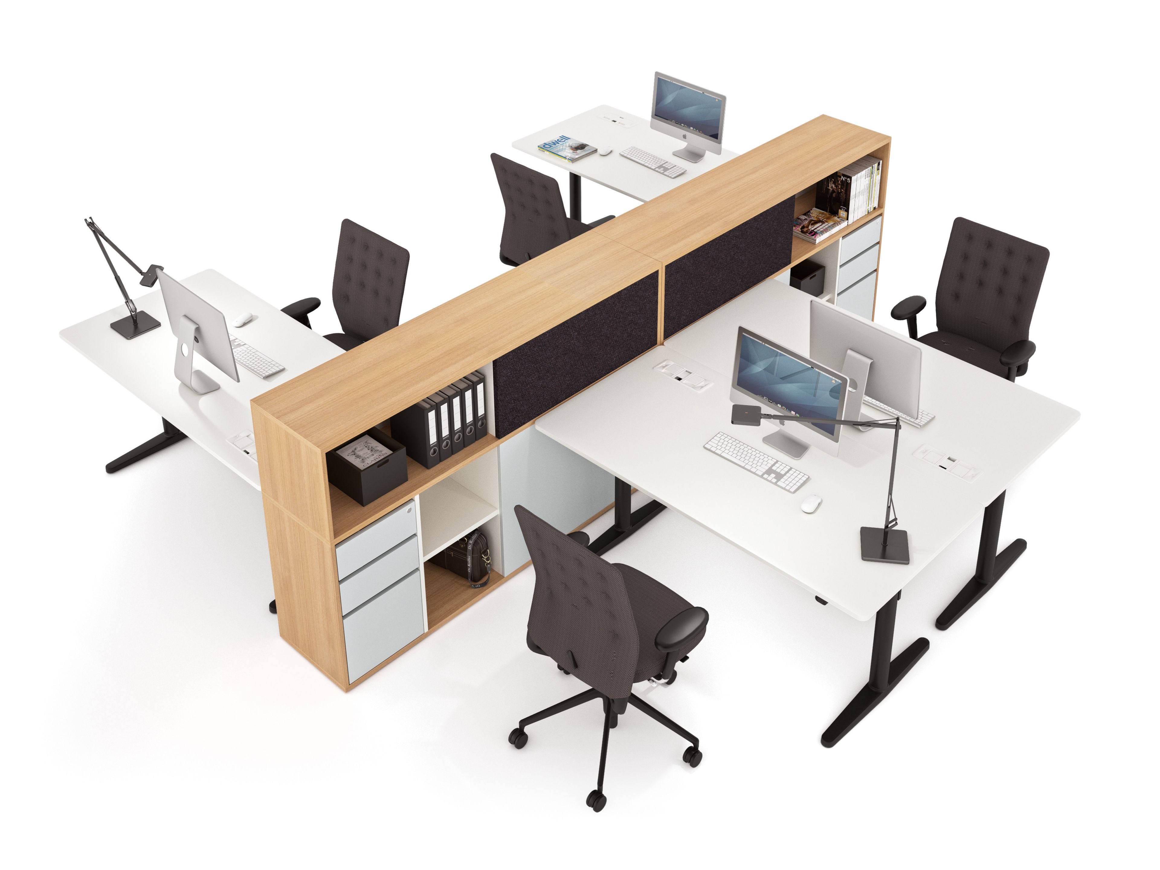 Двухфазный офисный шкаф werner works basic S ARCH-00125195 - Вид №2