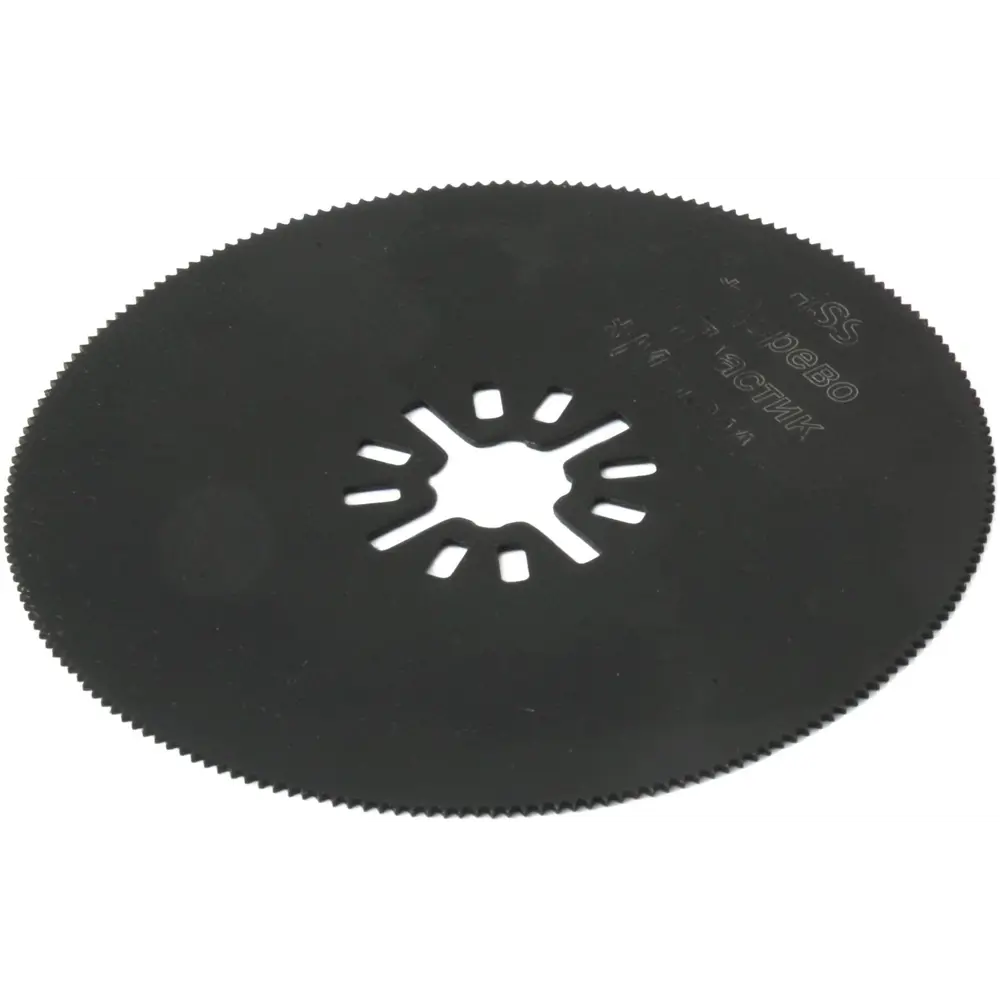 Пильная насадка Elitech 80 мм для дерева, металла и пластика 89354076 STLM-0846451