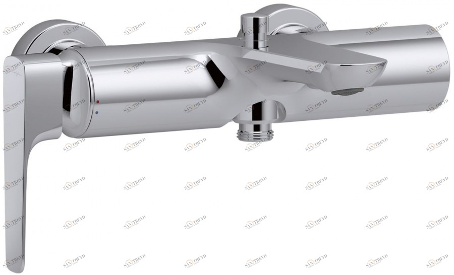 E72319-CP Настенный смеситель для ванны/душа Jacobdelafon ALEO+ Santreyd