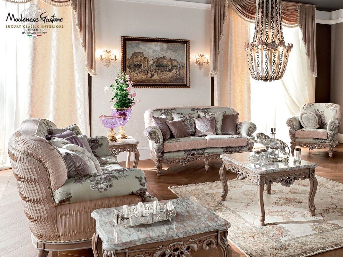 Тканевое кресло с подлокотниками Modenese Luxury Interiors Casanova ARCH-00146964 - Вид №2