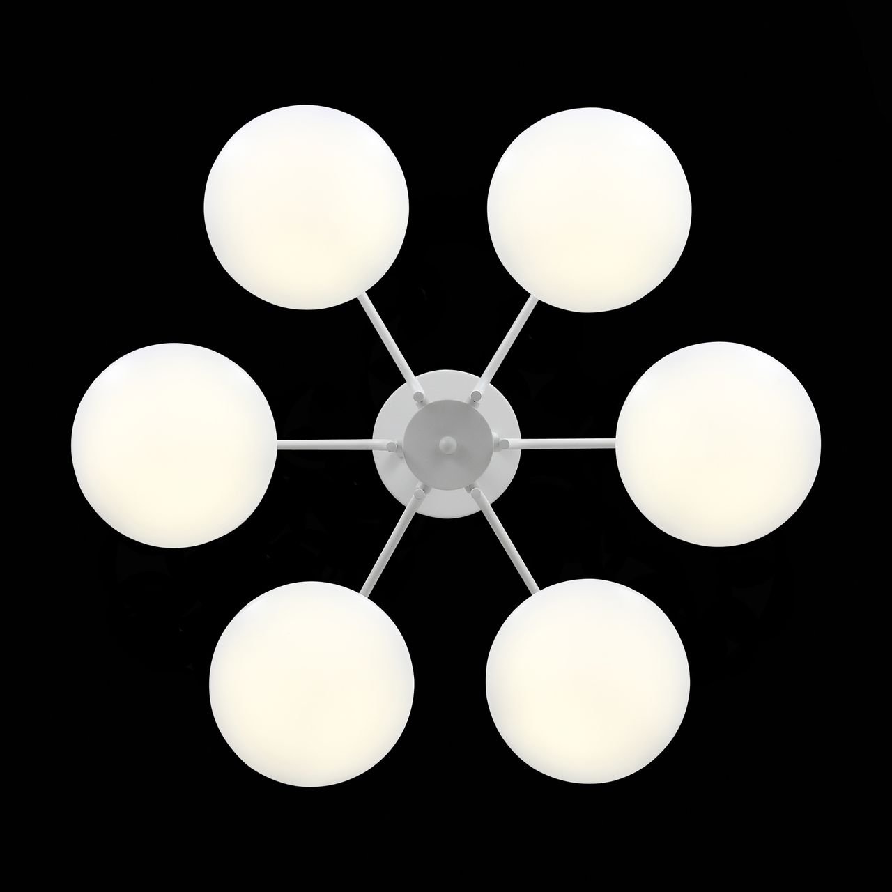 Потолочная светодиодная люстра ST Luce Pratico SLE120.502.06 ST LUCE PRATICO WHITE 109201 Белый  - Вид №1