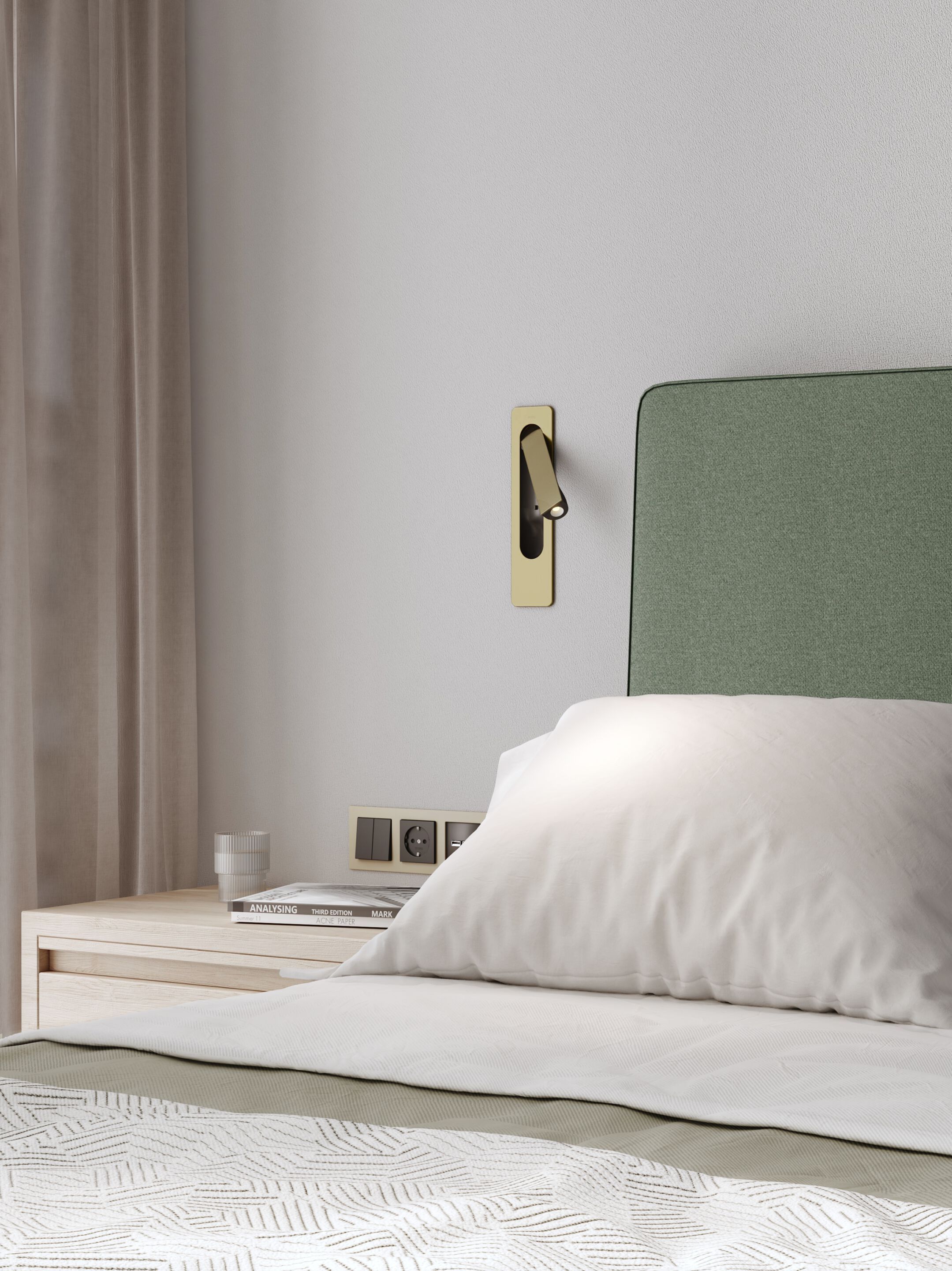 Регулируемая цинковая светодиодная лампа для чтения Astro Lighting Keta ARCH-00037420 - Вид №4