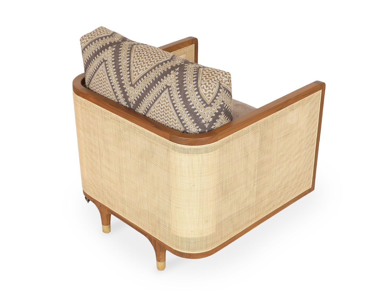 Тканевое кресло с подлокотниками Alankaram LUK ARCH-00074067 - Вид №3