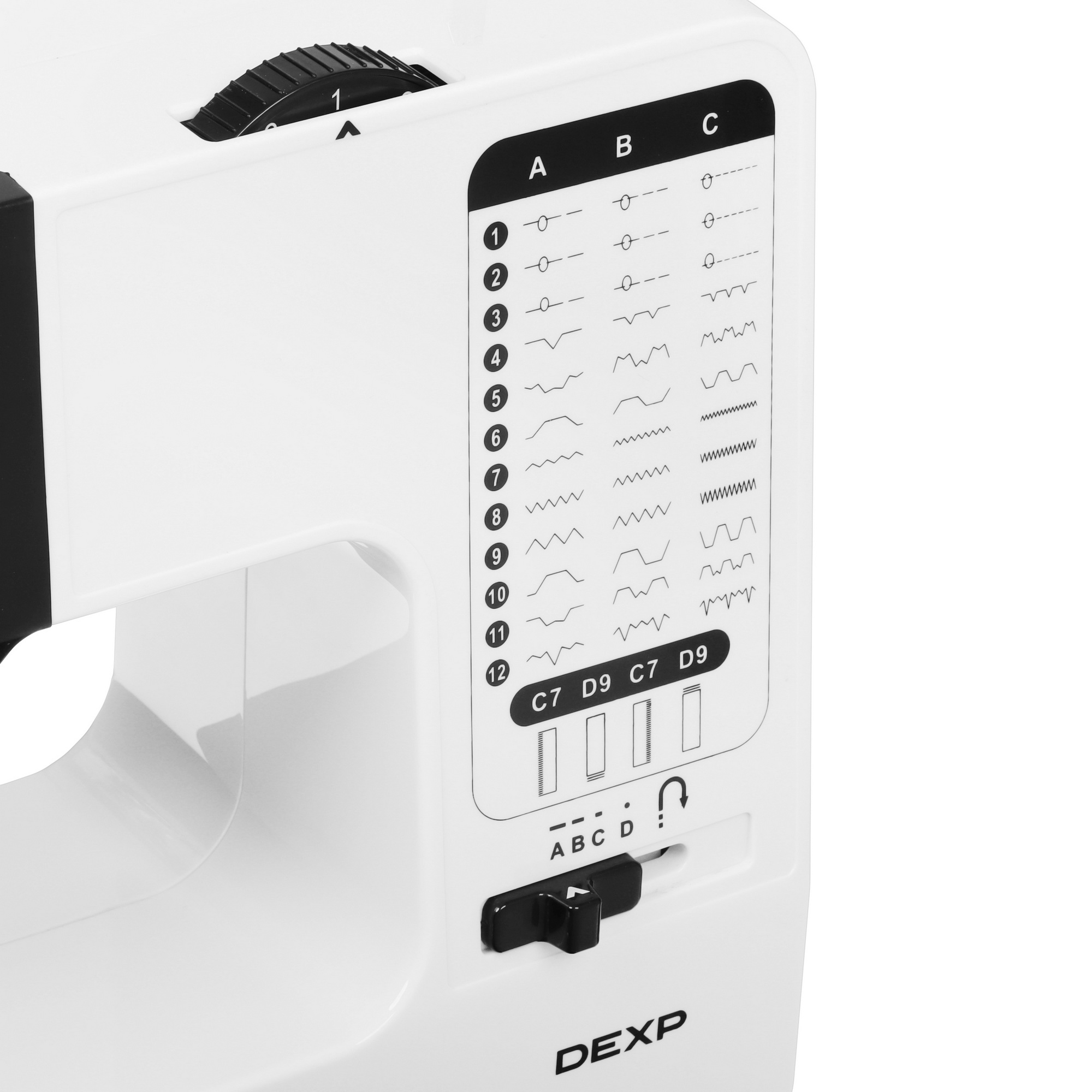 9012344 Швейная машина DEXP SM-3800J STDN-0124684 - Вид №6