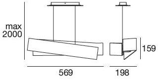 Linea Light Group Светодиодная подвесная лампа из анодированного алюминия Zig zag sun-id-1373319 - Вид №2