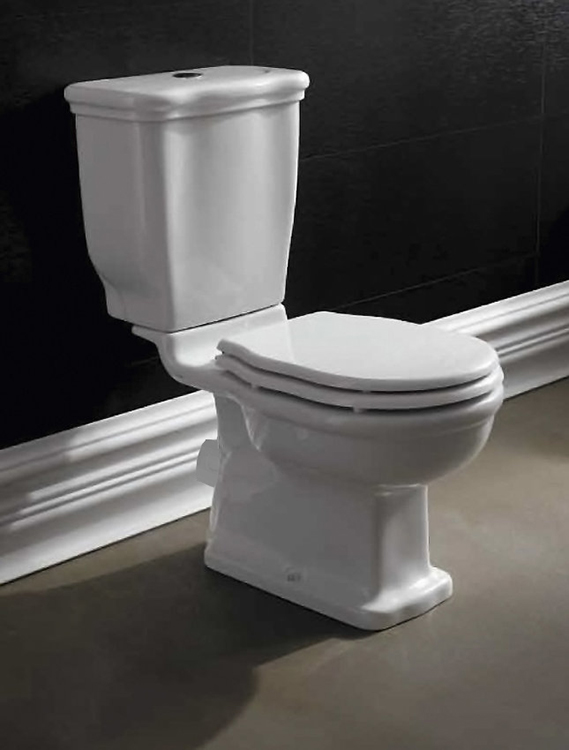 Унитаз-компакт BelBagno BOHEME горизонтальный выпуск Компакт унитаз с бачком Белый BELBAGNO Boheme Китай - Вид №2