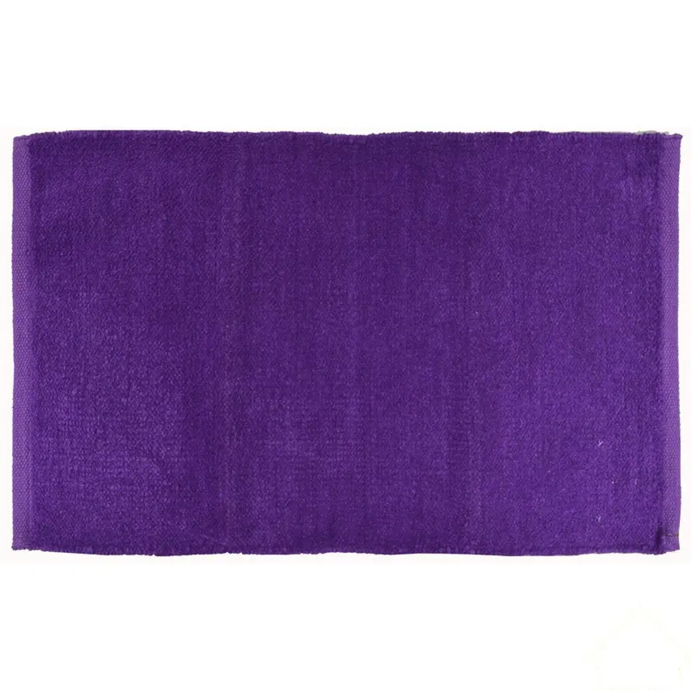 Коврик для ванной комнаты Sensea «Shortchenille» 50х80 см цвет фиолетовый 13051552 STLM-2074666 Без серии