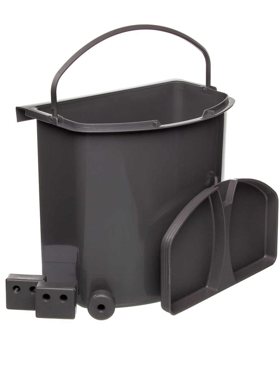 Контейнер для мусора на дверцу Theta 7 Anthracite NAVAKO 10027 - Вид №3