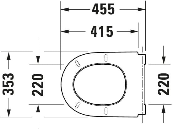 Керамическое сиденье для унитаза Duravit Qatego ARCH-00066350 - Вид №12