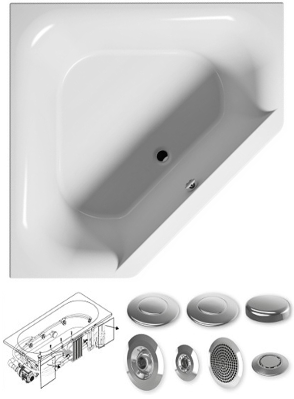 BA1100500000000_hit1 Ванна Riho Austin Santreyd - Вид №3