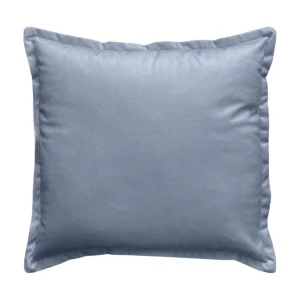 Перея Декоративная подушка 45x45 см бархатная синяя 89426328