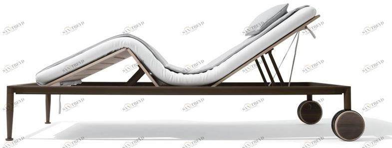 Giorgetti Садовый лежак на колесиках Gea sun-id-1423633