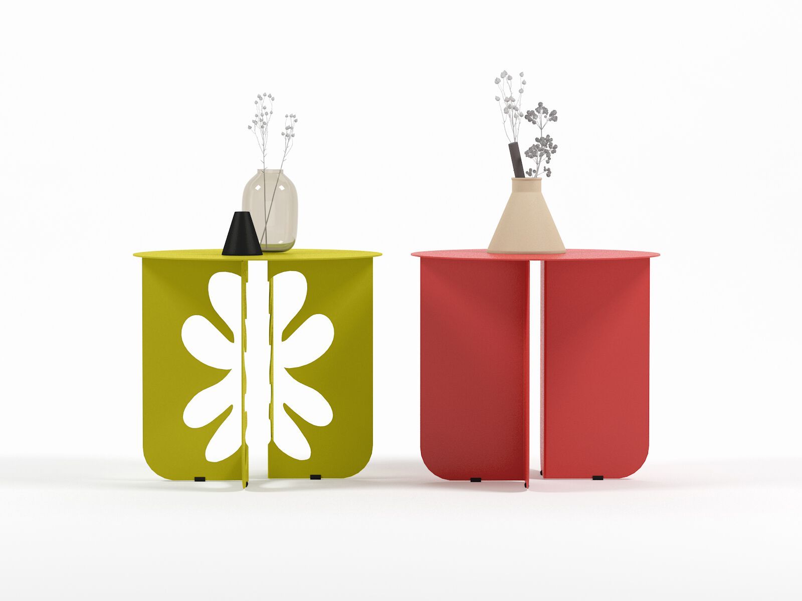 Круглый стол из листового металла Shishka Project Art Table ARCH-00027344 - Вид №2