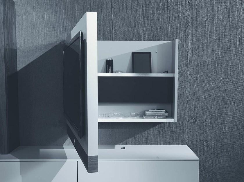 Fimar Регулируемая подвесная лакированная тумба под ТВ Rack sun-id-1405543 - Вид №5