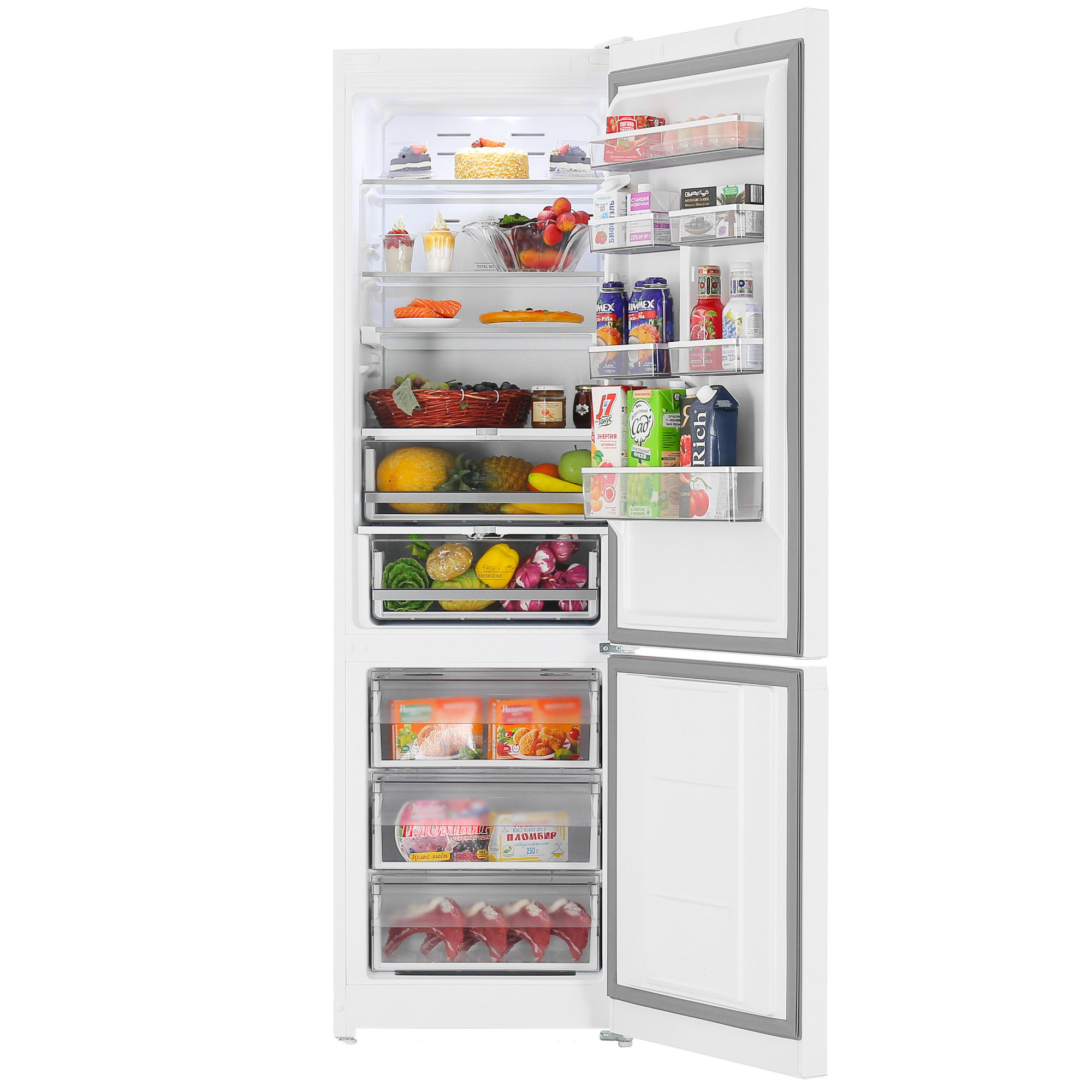 5451890 Холодильник с морозильником   Hotpoint HT 1816 W белый STDN-0113851 - Вид №5