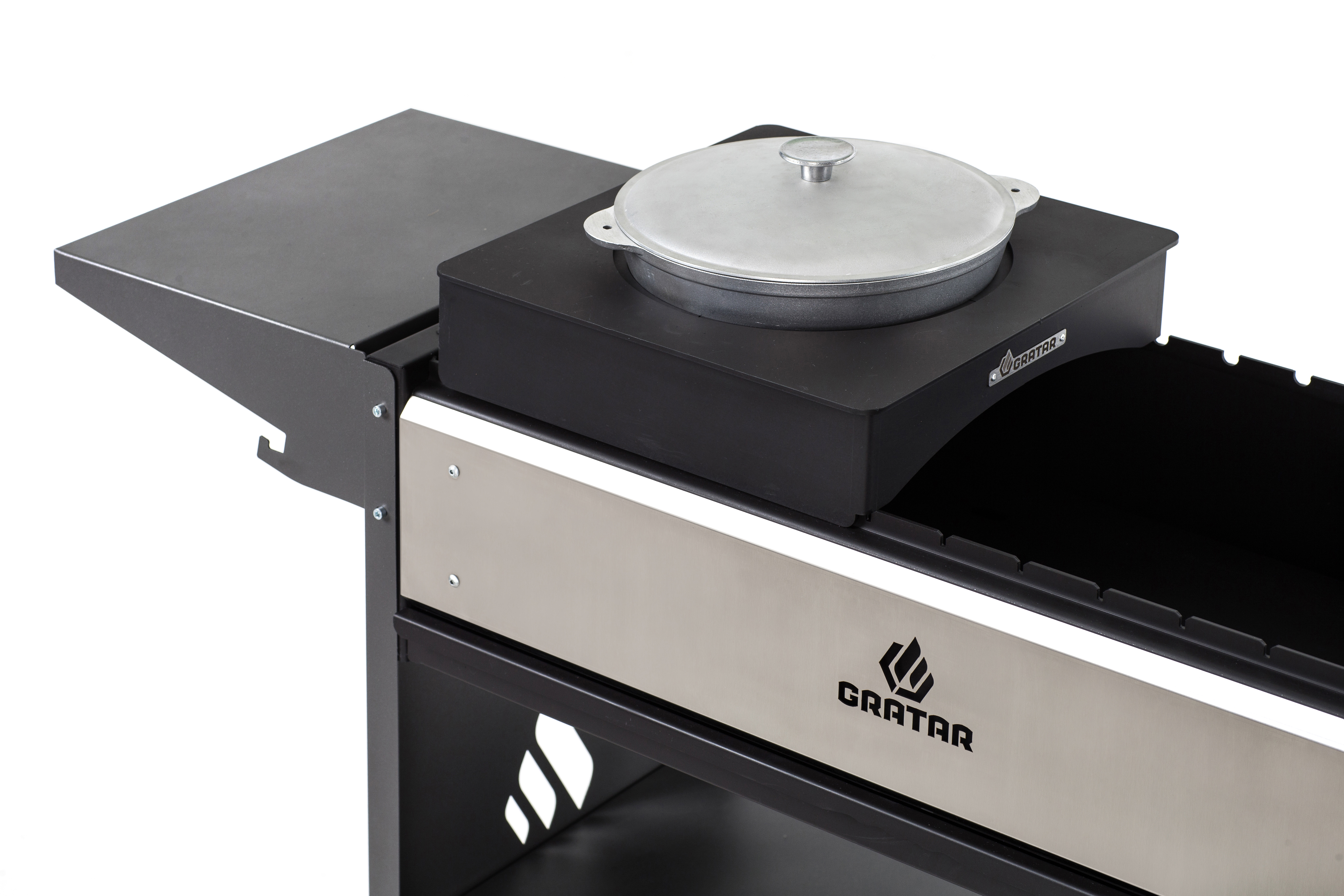 82745317 Варочная панель для мангала Gratar ПВ 01, 36.7x36.7 см, цвет черный STLM-0035322 Santreyd  - Вид №1