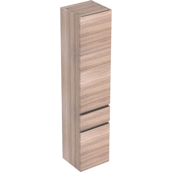 869002000 Высокий шкафчик Geberit Renova Plan с двумя дверями и одним выдвижным ящиком Geberit 