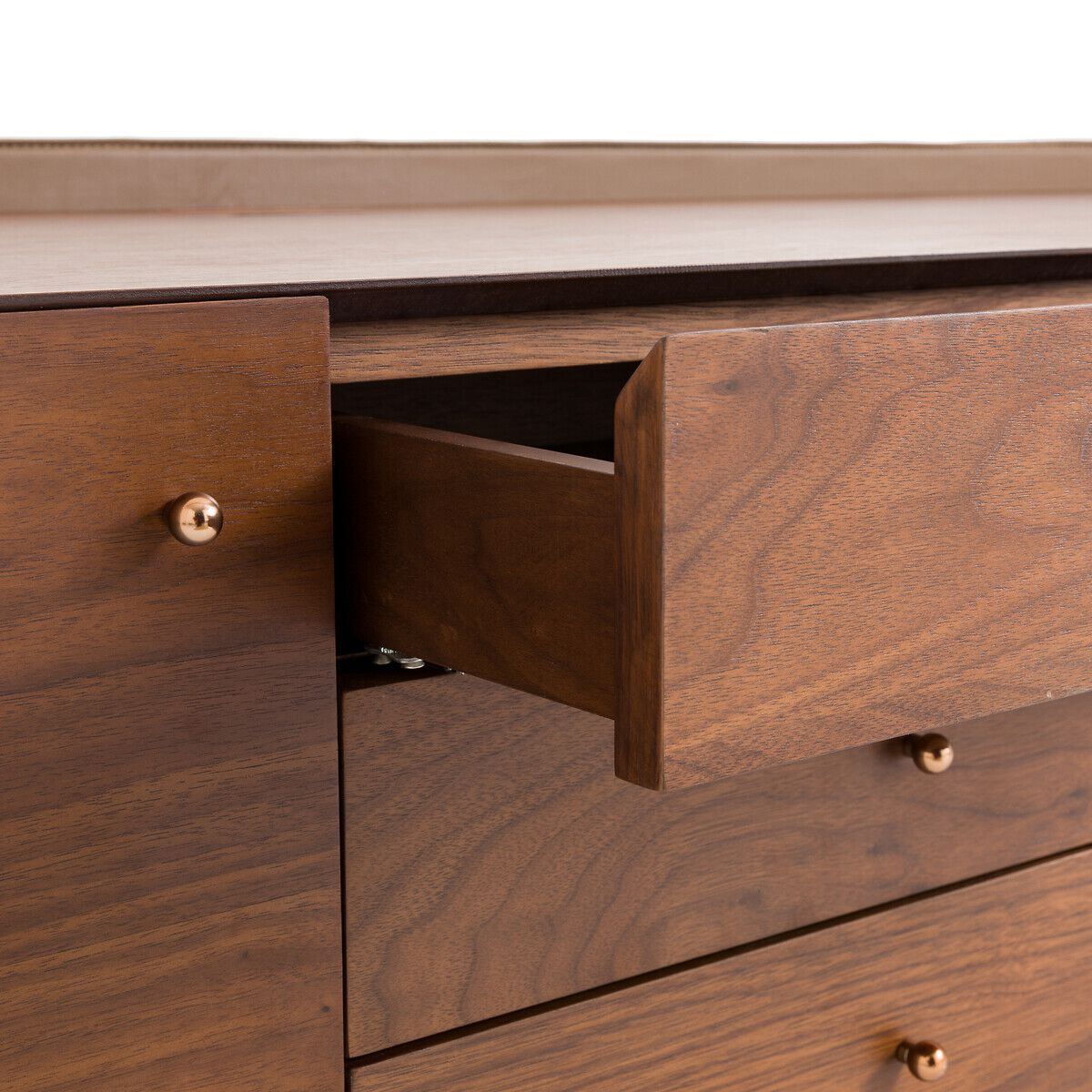 Деревянный и кожаный шкаф для телевизора AMPM Firmo ARCH-00150139 - Вид №3