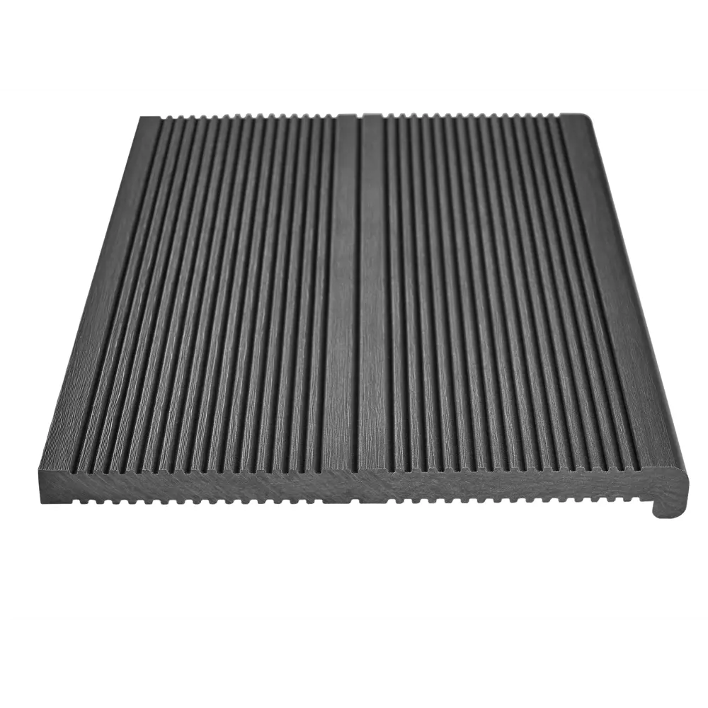 Ступень Groentec прямая ДПК 320x30x4000 мм цвет серый STLM-2087626 - Вид №1